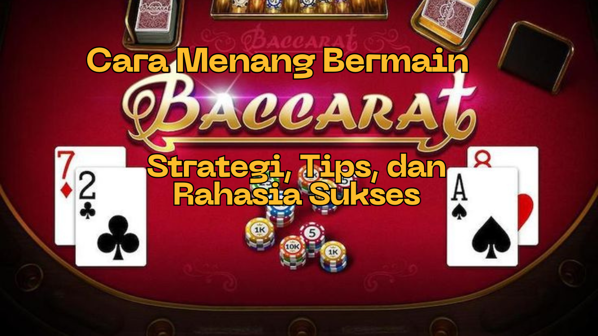 Cara Menang Bermain Baccarat di Kasino: Strategi, Tips, dan Rahasia Sukses