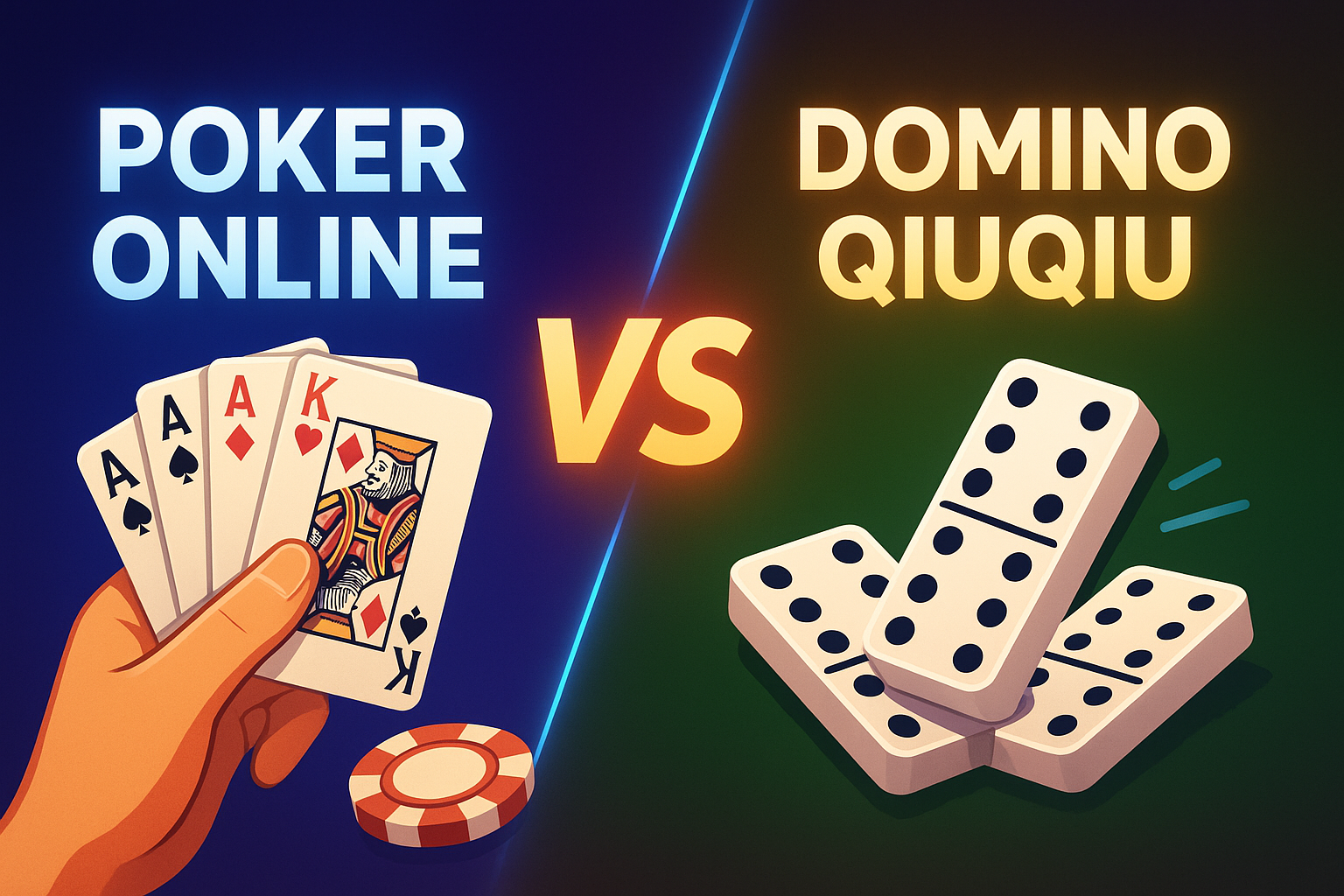 🎯 Perbedaan Poker Online dan Domino QiuQiu Online: Mana yang Lebih Seru Dimainkan?