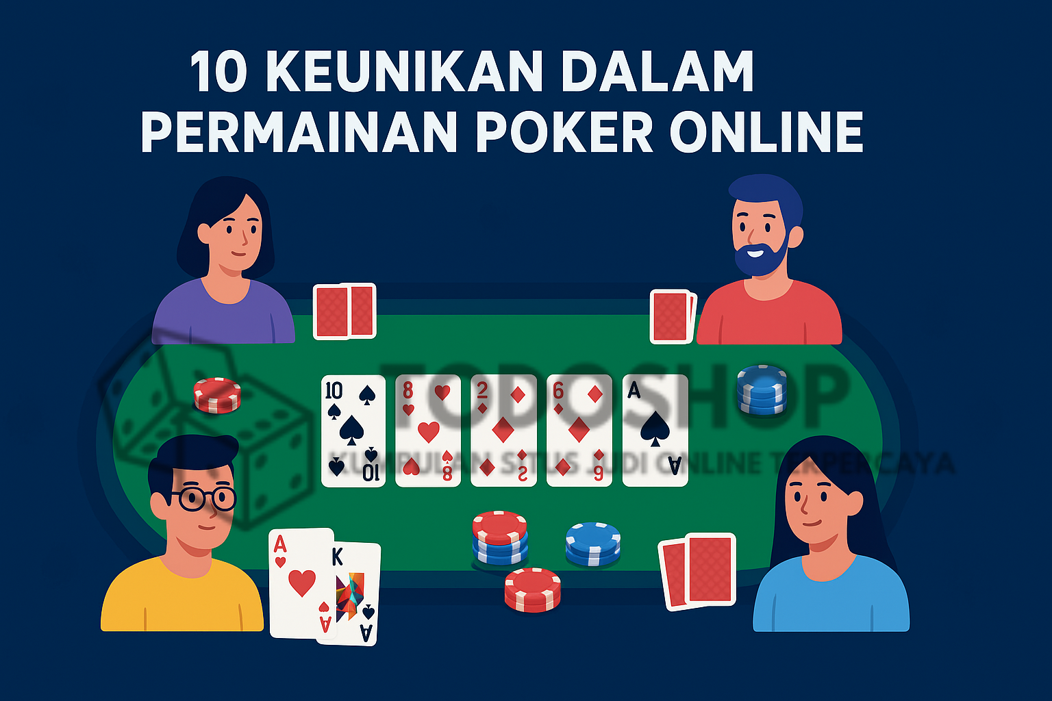 Keunikan dalam Permainan Poker Online yang Wajib Kamu Ketahui